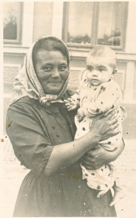 Bratelsbrunn – 1935 – Aloisia Eigner, rozená Weier s dcerou Marií - zdroj: Sbírka Adelheid Wolf
