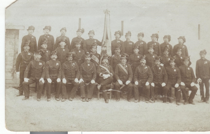 Bratelsbrunn, Spolek vojenských vysloužilců, před rokem 1914 - zdroj: Sbírka Adelheid Wolf