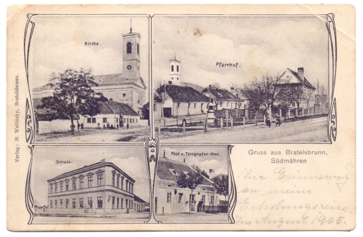 Bratelsbrunn 1905 (#24), zdroj: P. Frank