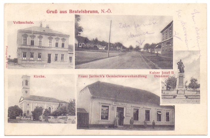 Bratelsbrunn 1920 (#25), zdroj: P. Frank