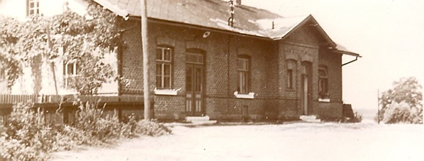 Bratelsbrunn, železniční stanice kolem 1910 - zdroj: Sbírka Adelheid Wolf