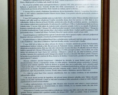 Fara Ivaň - text o Karlu Fišerovi, foto: Lenka Jančová