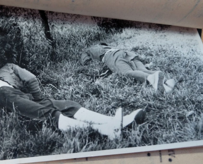 Místo nálezu mrtvol - případ zastřelení Juhoš a Kadlubová, zdroj: Archiv bezpečnostních složek
